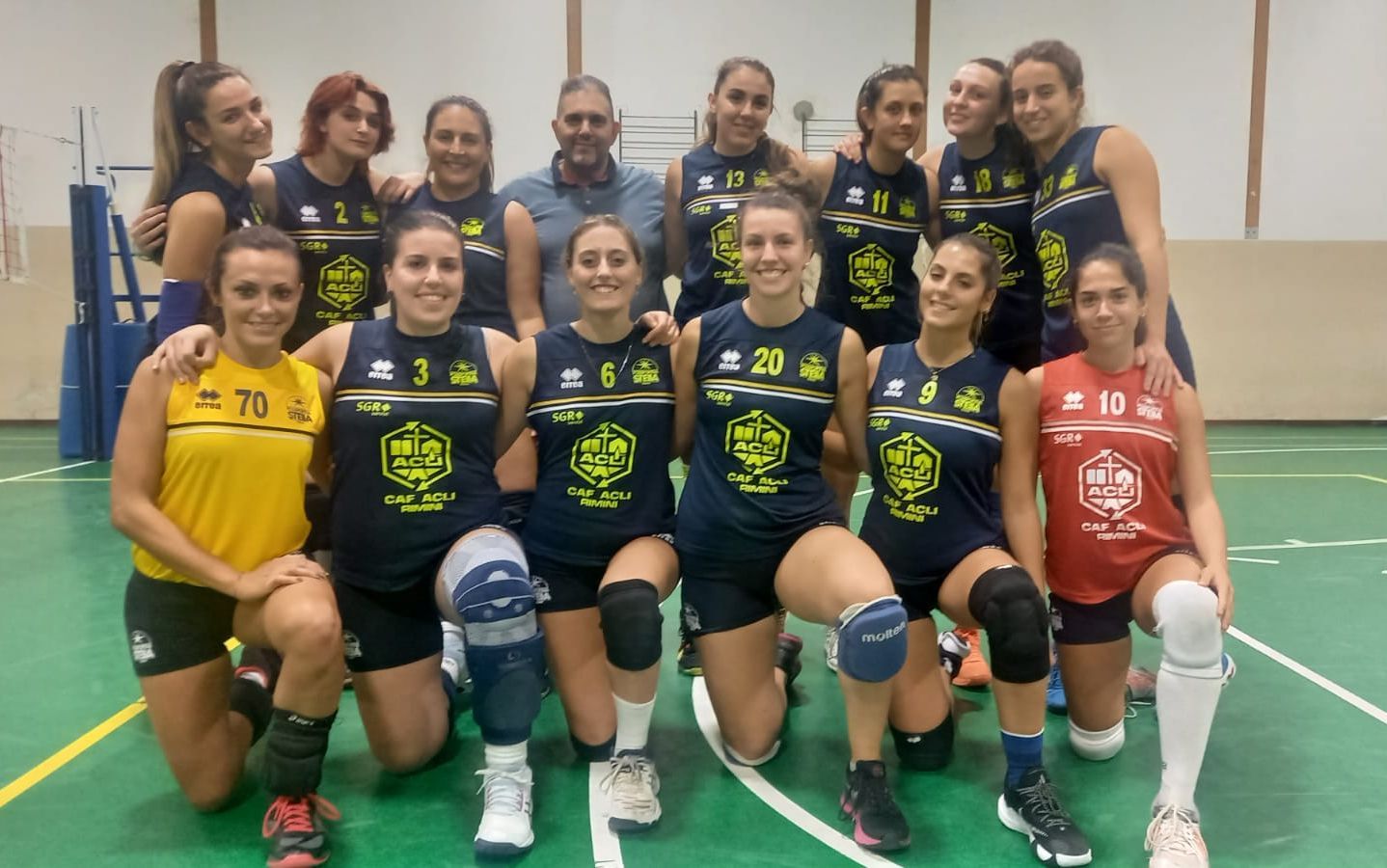 VOLLEY SERIE D – ESORDIO POSITIVO PER CAF ACLI STELLA